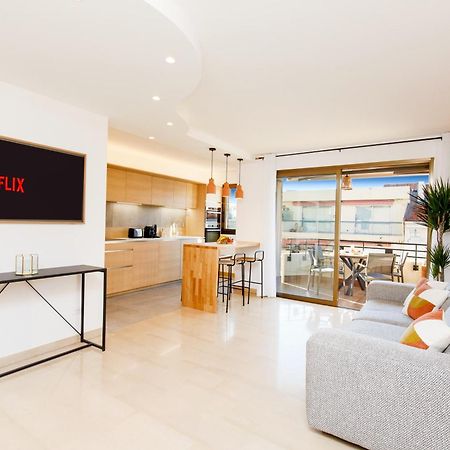 Citybeach Soha- Rue D'Antibes - 2 Bdr 2 Bthr 1 Toil - Clim Terrace Parking Elevator Cannes Exteriör bild